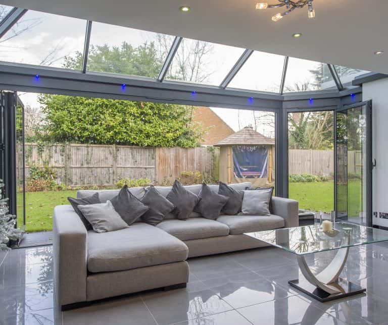 Lean to Glass Roofs | Aluminium Lean-Tos | Express Bi-Folds