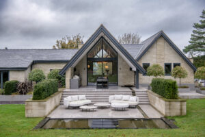 A beautiful new build home in Cheshire. Featuring aluminium windows and doors